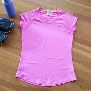 Pink running shirt